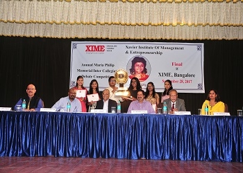 Annual Maria Philip Memorial Inter Collegiate Debate Competition 2017 - Final