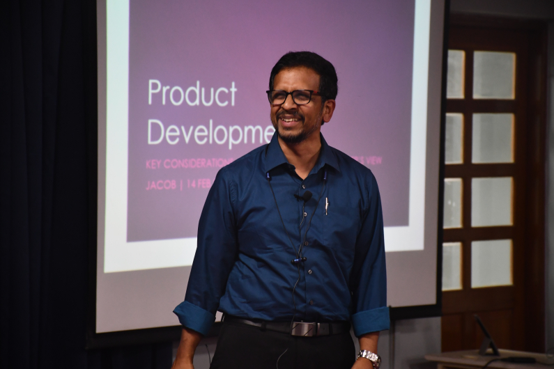 Guest Talk by Industry Expert Mr. Jacob Chandy Varghese